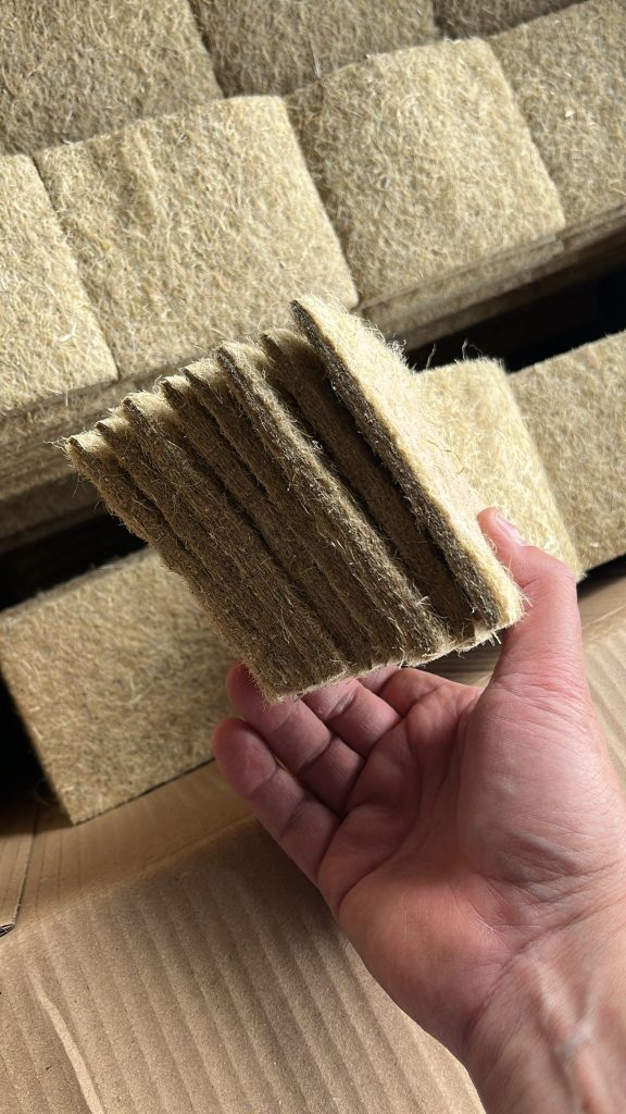 Microgreen Anzuchtmatten aus Naturfasern